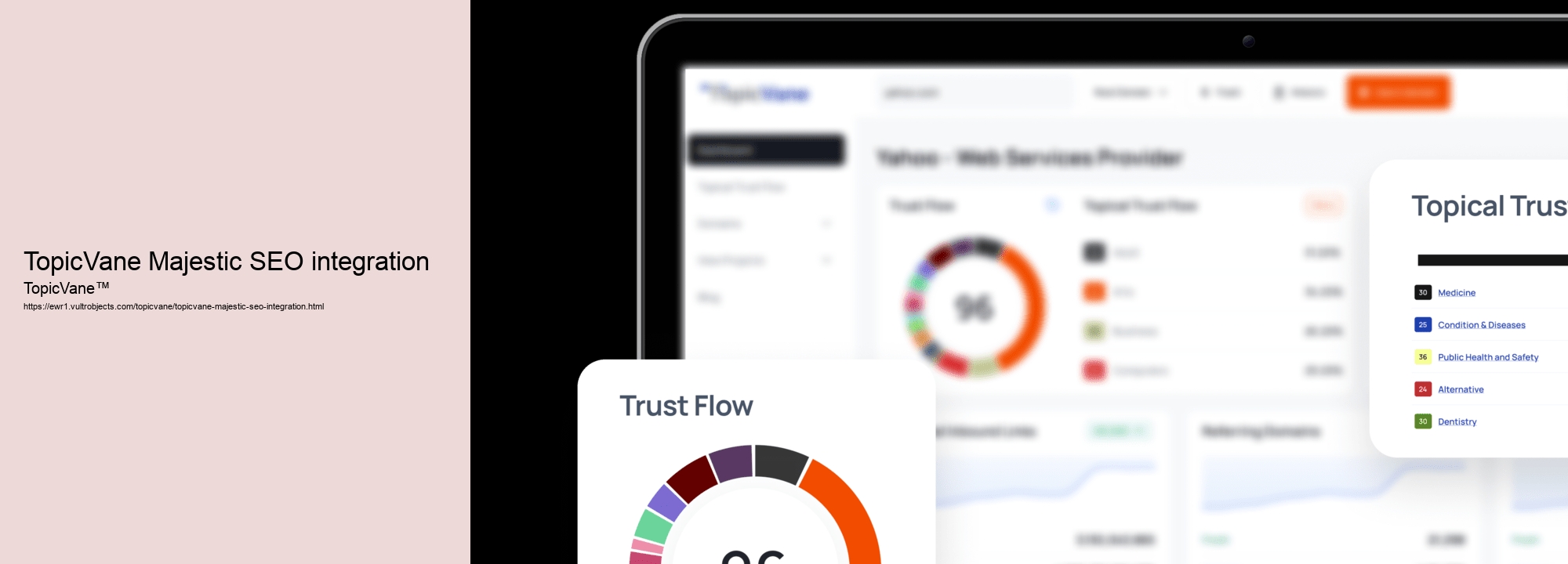 TopicVane Majestic SEO integration